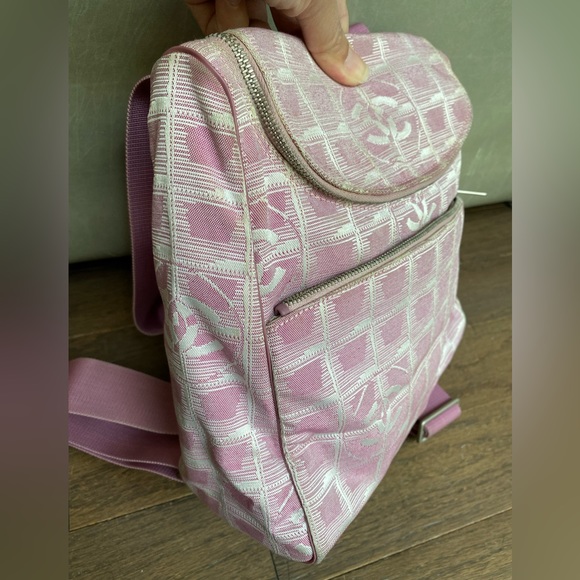 Chanel Vintage Convertible Canvas Backpack. - Picture 5 of 13